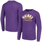 Minnesota Vikings Starter Half Ball Team Long Sleeve T-Shirt - Purple on sale