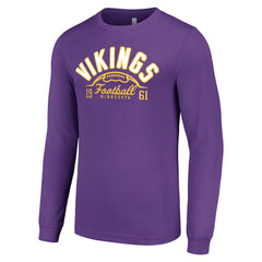 Minnesota Vikings Starter Half Ball Team Long Sleeve T-Shirt - Purple on sale