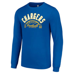 Los Angeles Chargers Starter Half Ball Team Long Sleeve T-Shirt - Royal outlet