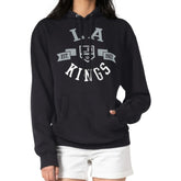 Los Angeles Kings G-III 4Her by Carl Banks Women's City Graphic Fleece Pullover Hoodie Black
