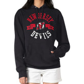 New Jersey Devils G-III 4Her by Carl Banks Women's City Graphic Fleece Pullover Hoodie Black