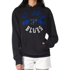 St. Louis Blues G-III 4Her by Carl Banks Women's City Graphic Fleece Pullover Hoodie Black