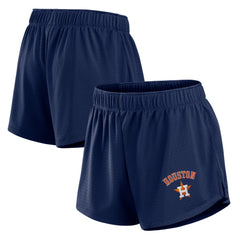 Houston Astros Women's Mesh Shorts - Navy
