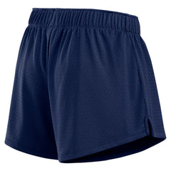 Atlanta Braves Women's Mesh Shorts - Navy