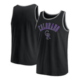 Colorado Rockies Bet Tank Top - Black