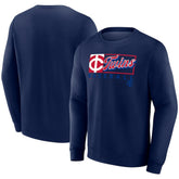 Minnesota Twins Focus Fleece Pullover Sweatshirt - Navy