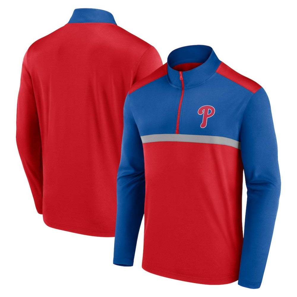 Philadelphia Phillies Unstoppable Quarter-Zip Top - Red