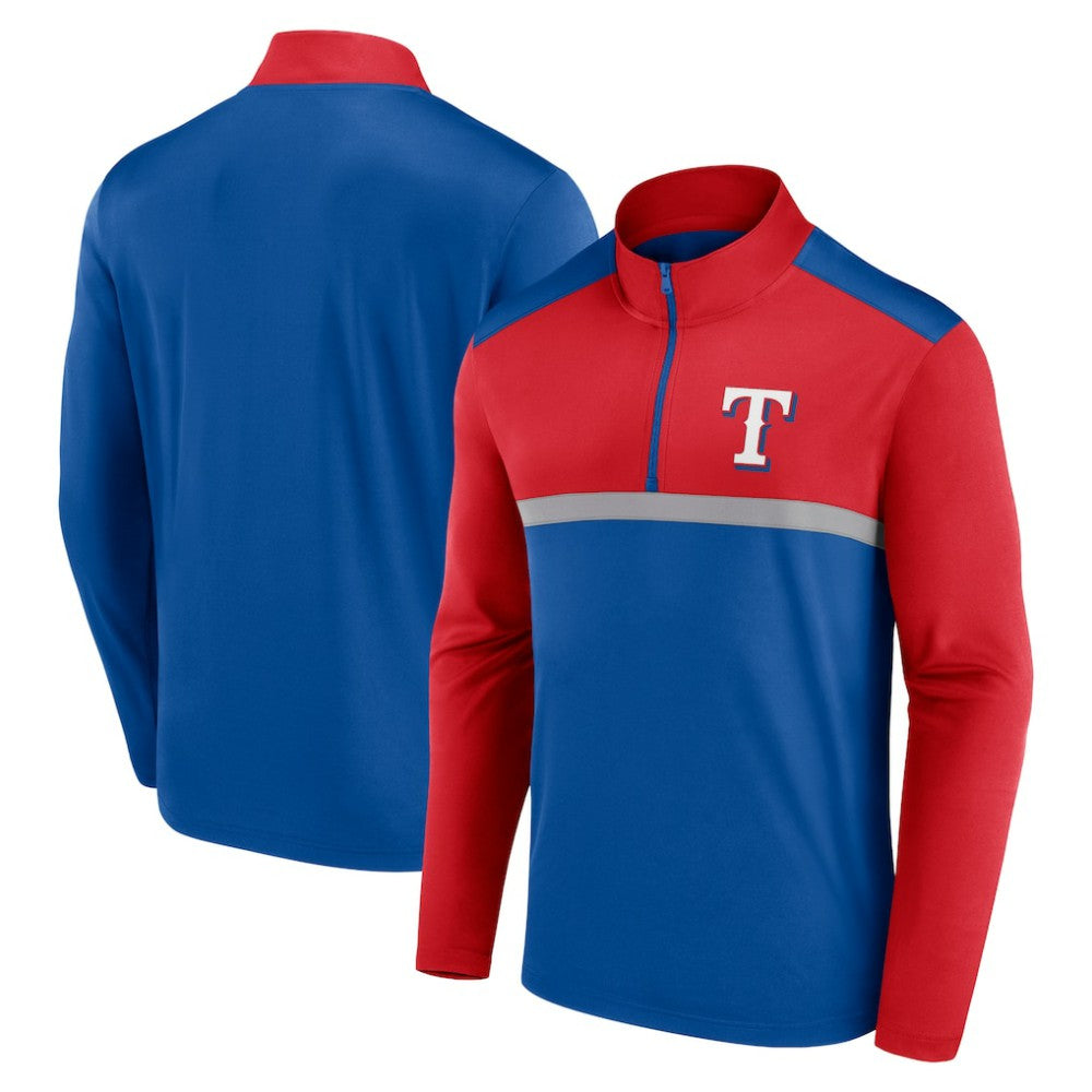 Texas Rangers Unstoppable Quarter-Zip Top - Royal