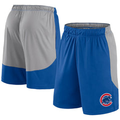 Chicago Cubs Go Hard Shorts - Royal/Gray
