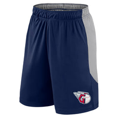 Cleveland Guardians Go Hard Shorts - Navy/Gray