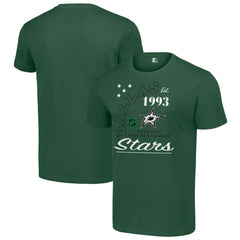 Dallas Stars Starter Arch City Team Graphic T-Shirt Green