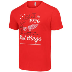 Detroit Red Wings Starter Arch City Team Graphic T-Shirt Red