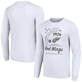 Detroit Red Wings Starter Arch City Theme Graphic Long Sleeve T-Shirt White