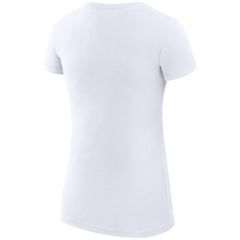Toronto Maple Leafs G-III 4Her by Carl Banks Women's Super-Slim Fit Lightweight Dot Print Team T-Shirt White