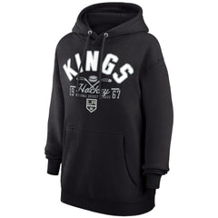 Los Angeles Kings Starter Puck Pullover Hoodie Black