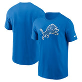 Detroit Lions Primetime Logo Essential T-Shirt - Blue | Nike on sale