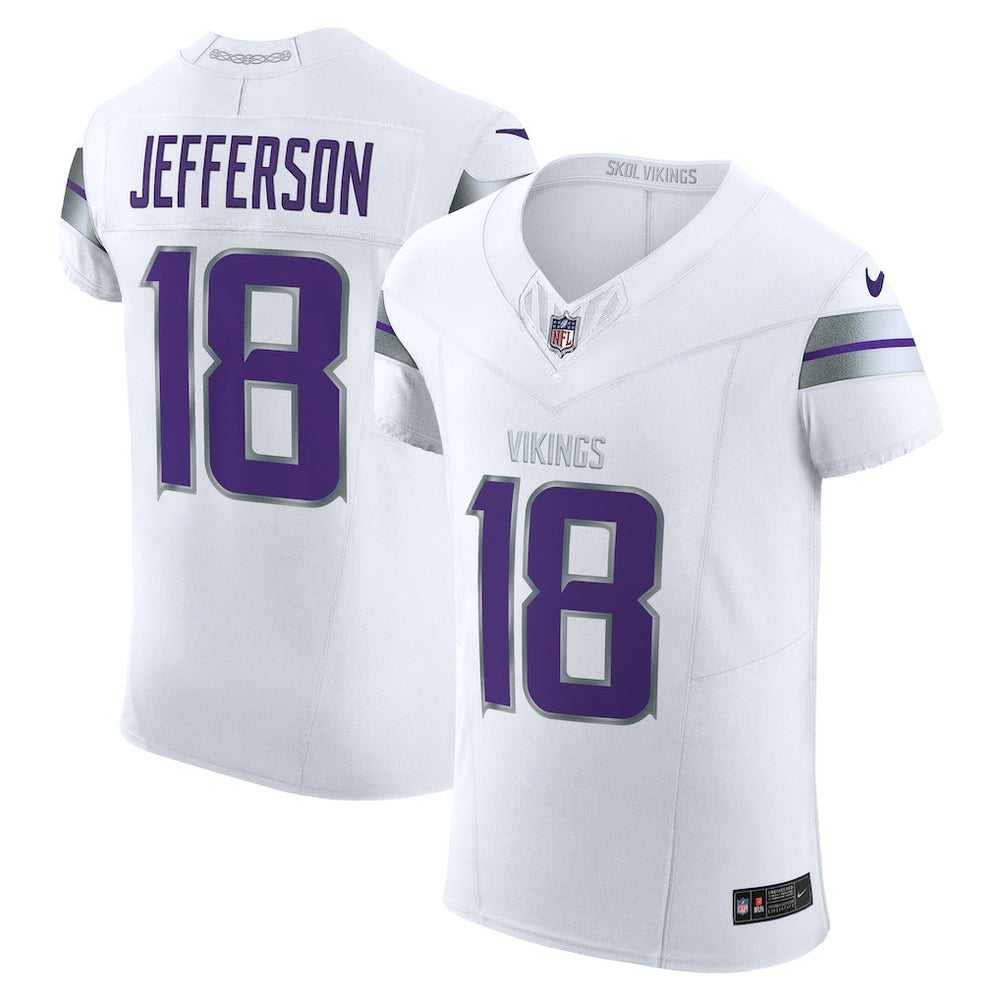 Justin Jefferson Minnesota Vikings Alternate Vapor F.U.S.E. Elite Player Jersey - White | Nike online