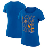 New York Knicks G-III 4Her by Carl Banks Women's Super-Slim Fit Lightweight Basketball Love T-Shirt - Royal online