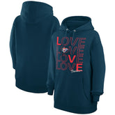 Oklahoma City Thunder G-III 4Her by Carl Banks Women's Basketball Love Fleece Pullover Hoodie - Navy shop