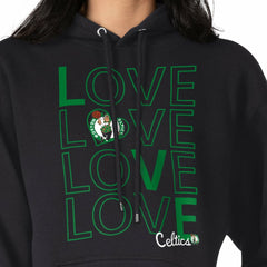 Boston Celtics G-III 4Her by Carl Banks Women's Basketball Love Fleece Pullover Hoodie - Black cheap