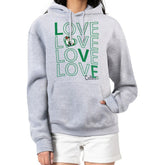 Boston Celtics G-III 4Her by Carl Banks Women's Basketball Love Fleece Pullover Hoodie - Heather Gray for sale