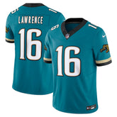 Trevor Lawrence Jacksonville Jaguars Prowler Throwback Vapor F.U.S.E. Limited Jersey - Teal | Nike on sale