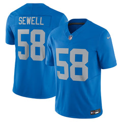 Penei Sewell Detroit Lions Vapor F.U.S.E. Alternate Limited Jersey - Blue | Nike online