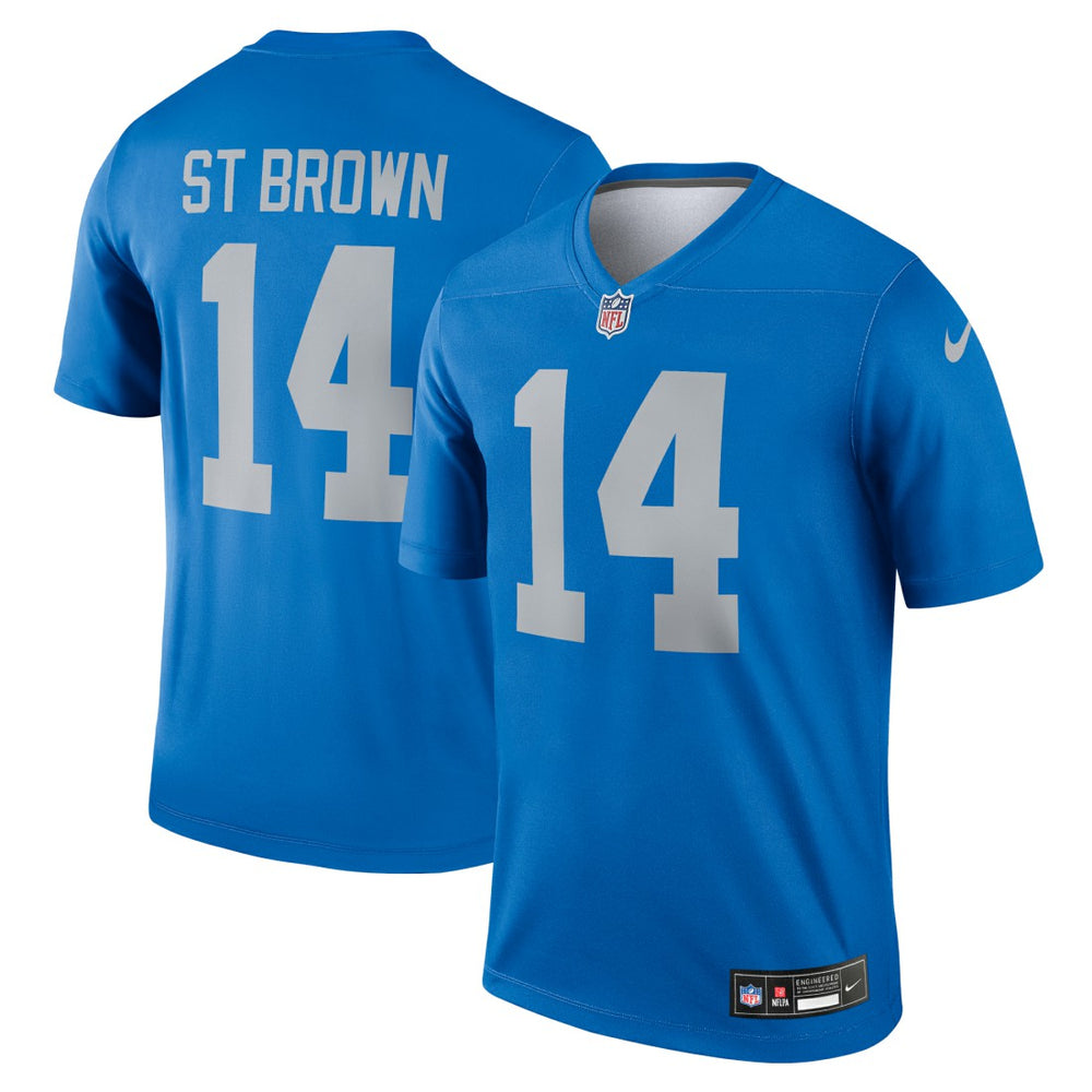Amon-Ra St. Brown Detroit Lions Legend Player Performance Top - Blue | Nike outlet