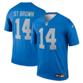 Amon-Ra St. Brown Detroit Lions Legend Player Performance Top - Blue | Nike outlet