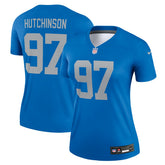 Aidan Hutchinson Detroit Lions Women's Alternate Legend Player Performance Top - Blue | Nike sale