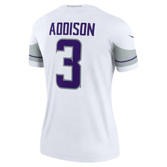 Jordan Addison Minnesota Vikings Women's Alternate Legend Player Performance Top - White | Nike for sale