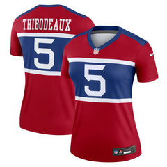 Kayvon Thibodeaux New York Giants Women's Alternate Legend Player Performance Top - Red | Nike online
