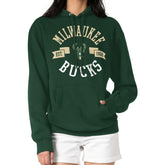 Milwaukee Bucks G-III 4Her by Carl Banks Women's City Pullover Hoodie - Green sale