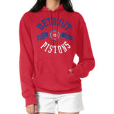 Detroit Pistons G-III 4Her by Carl Banks Women's City Pullover Hoodie sale - Red discount