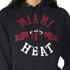 Miami Heat G-III 4Her by Carl Banks Women's City Pullover Hoodie - Black for sale