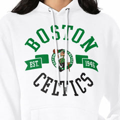 Boston Celtics G-III 4Her by Carl Banks Women's City Pullover Hoodie - White shop