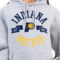 Indiana Pacers G-III 4Her by Carl Banks Women's City Pullover Hoodie - Heather Gray sale