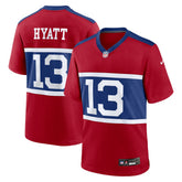 Jalin Hyatt New York Giants Alternate Player Game Jersey - Century Red | Nike sale
