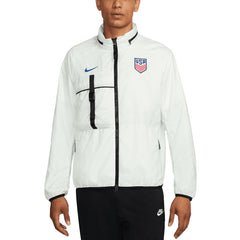 USMNT 2024 Halo Anthem Full-Zip Jacket - White | Nike discount
