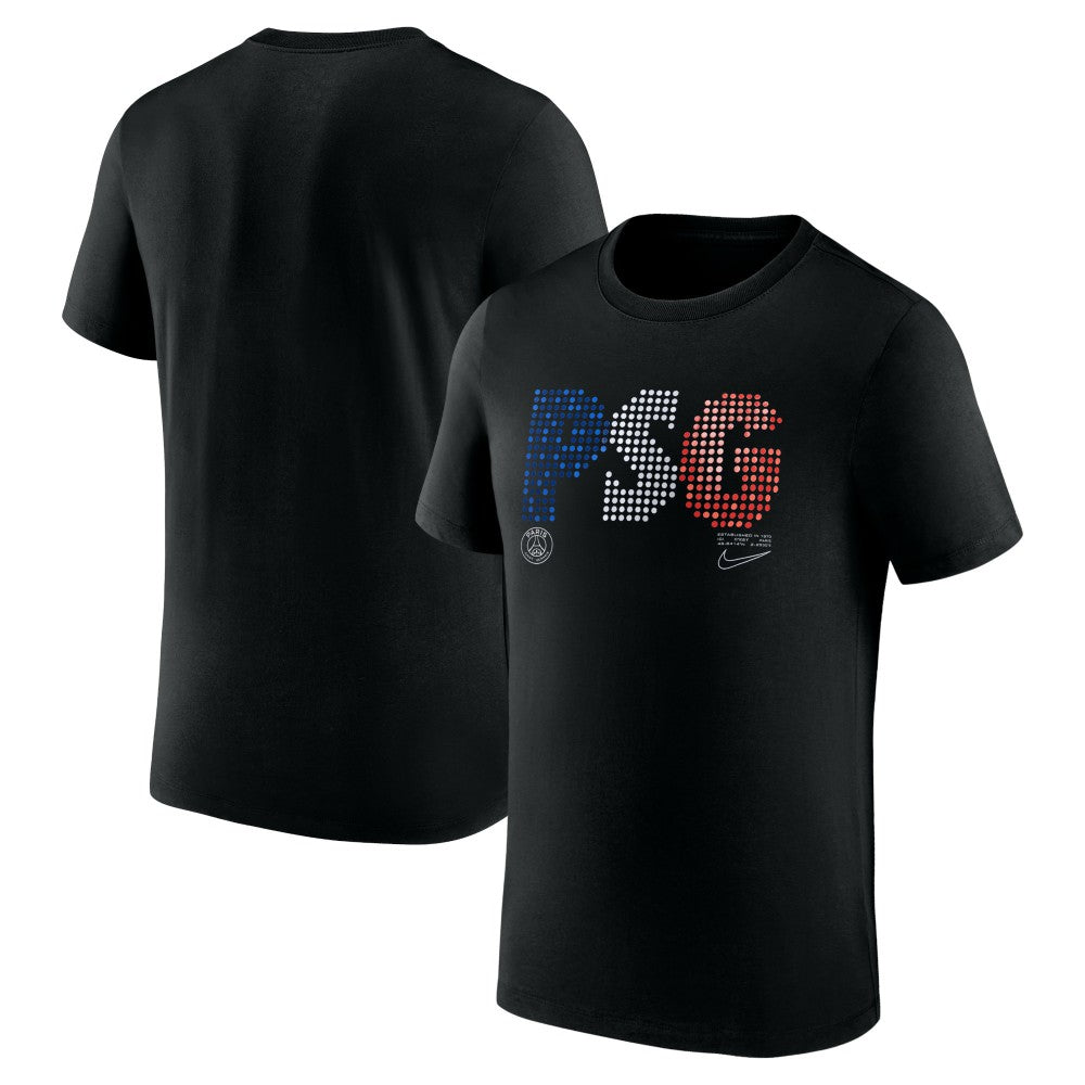 Paris Saint-Germain Lights T-Shirt - Black | Nike for sale