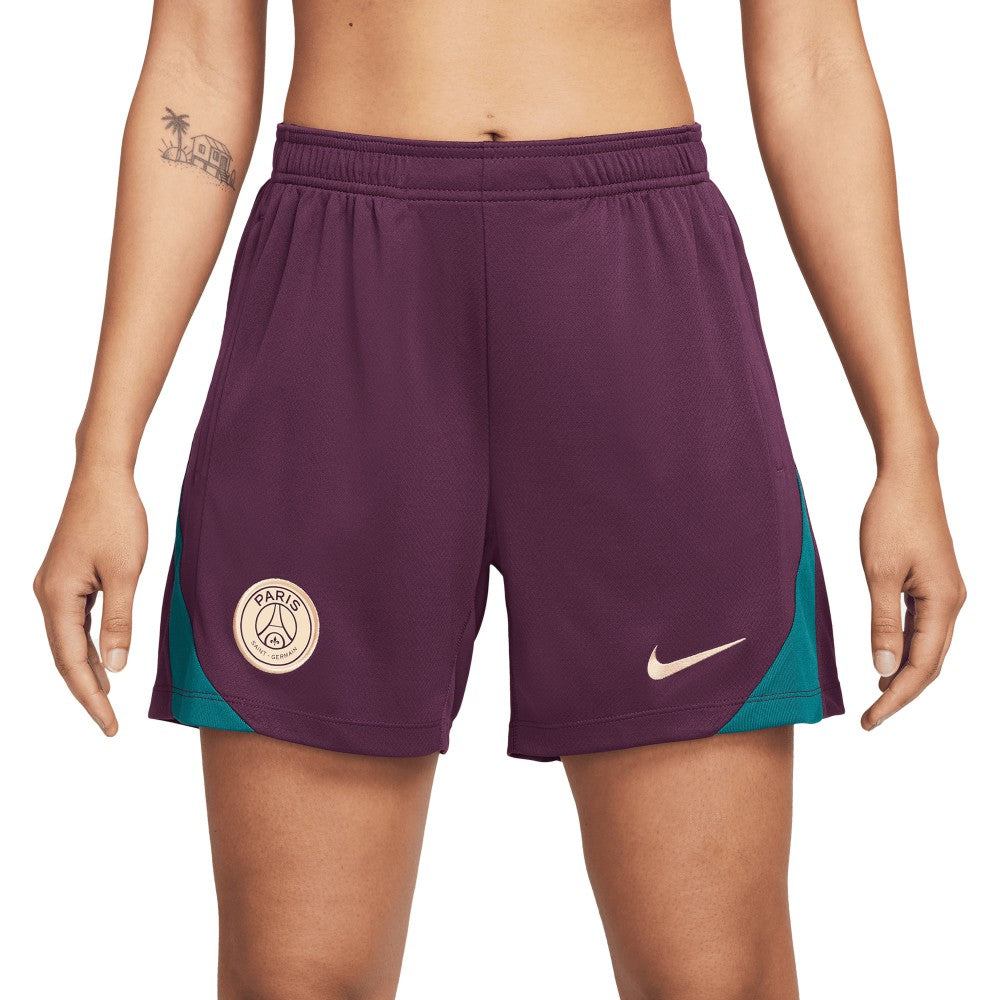 Paris Saint-Germain Women's 2024/25 Strike Performance Shorts - Burgundy | Nike shop