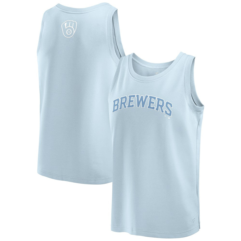 Milwaukee Brewers Elements Tank Top - Light Blue