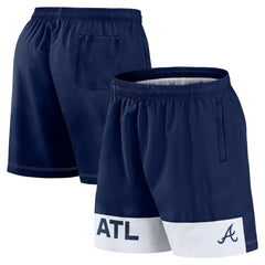 Atlanta Braves Elements Swim Shorts - Navy