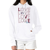 Colorado Avalanche G-III 4Her by Carl Banks Women's Hockey Love Fleece Pullover Hoodie White