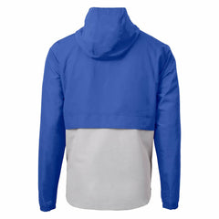 New York Giants Cutter & Buck Charter Eco Recycled Anorak Half-Zip Jacket - Blue discount