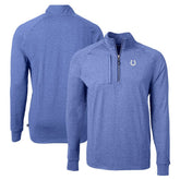 Indianapolis Colts Cutter & Buck Adapt Eco Knit Quarter-Zip Pullover Top - Royal online