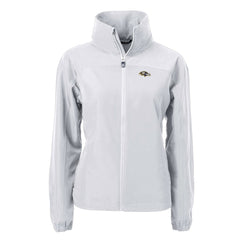 Baltimore Ravens Cutter & Buck Women's Charter Eco Recycled Full-Zip Jacket - Gray online