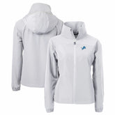 Detroit Lions Cutter & Buck Women's Charter Eco Recycled Full-Zip Jacket - Gray outlet