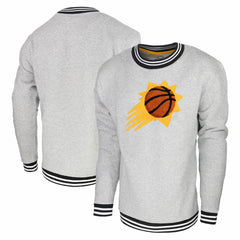Phoenix Suns Stadium Essentials Club Level Pullover Sweatshirt - Heather Gray on sale