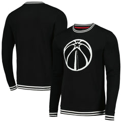 Washington Wizards Stadium Essentials Club Level Pullover Sweatshirt - Black on sale